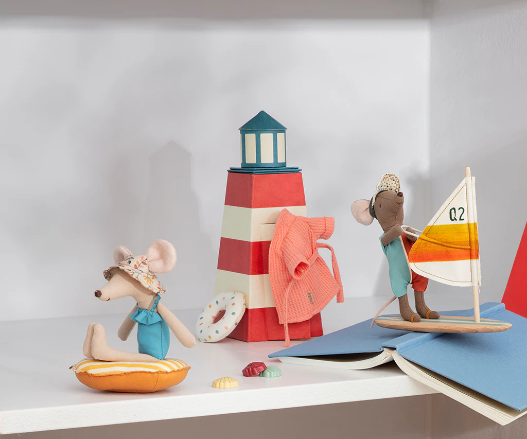 Bathrobe - Coral, Dad/Mum Mouse - Image 3
