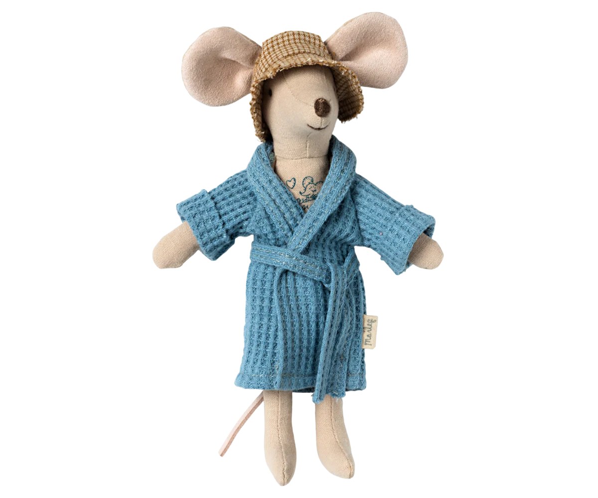 Bathrobe - Dusty Blue, Dad/Mum Mouse - Image 4