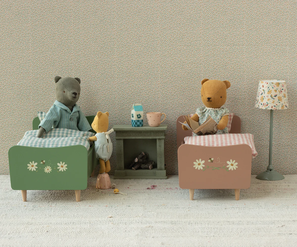 Bed for Teddy Dad - Dusty Green - Image 3