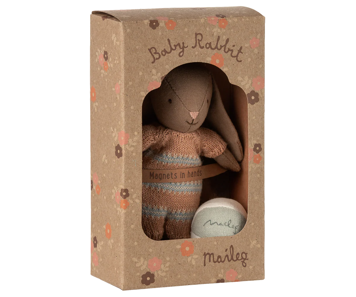 Bunny set, Micro - Brown - Dusty rose - Image 4