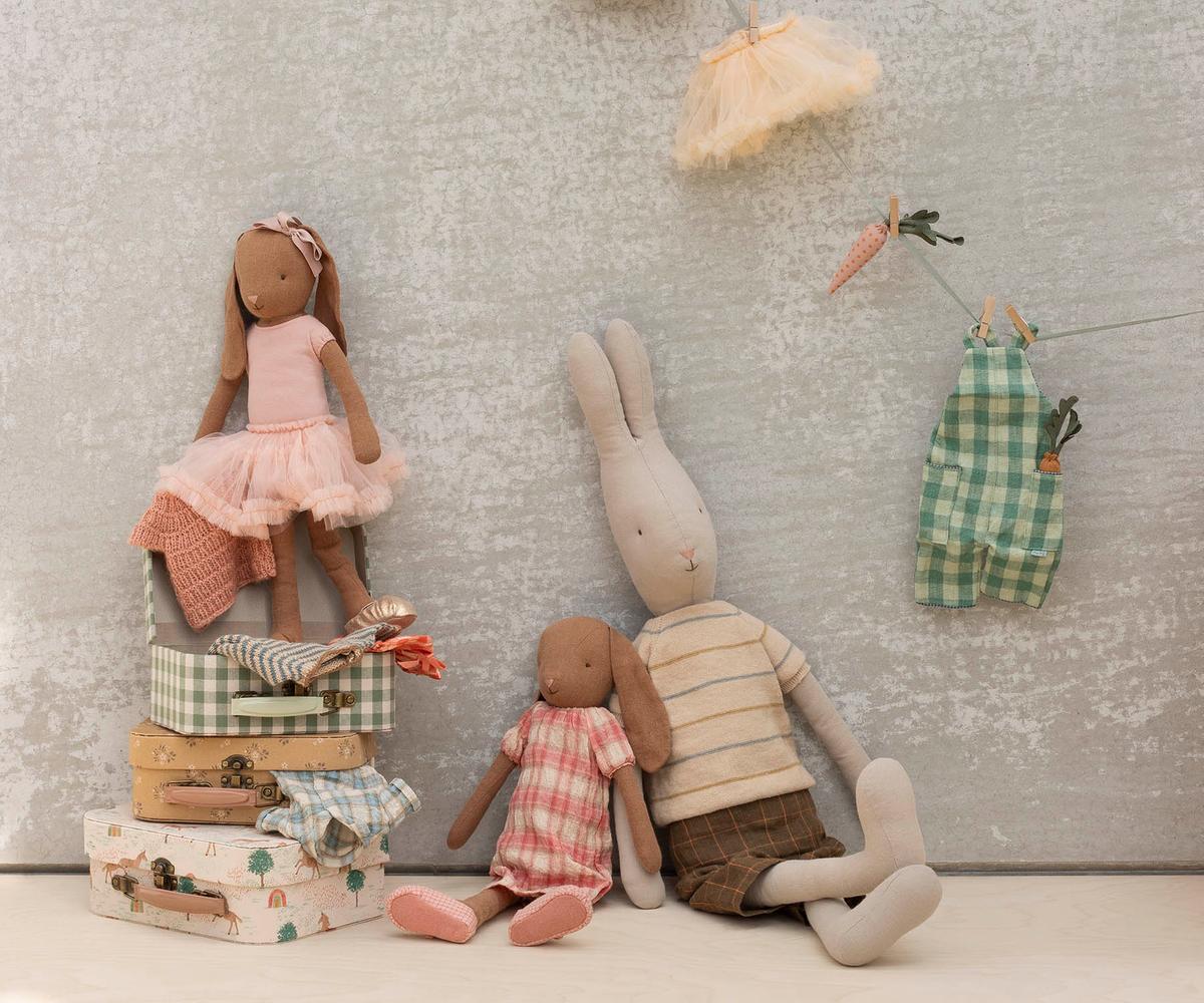 Bunny size 3, Chocolate brown - Dress - Image 3