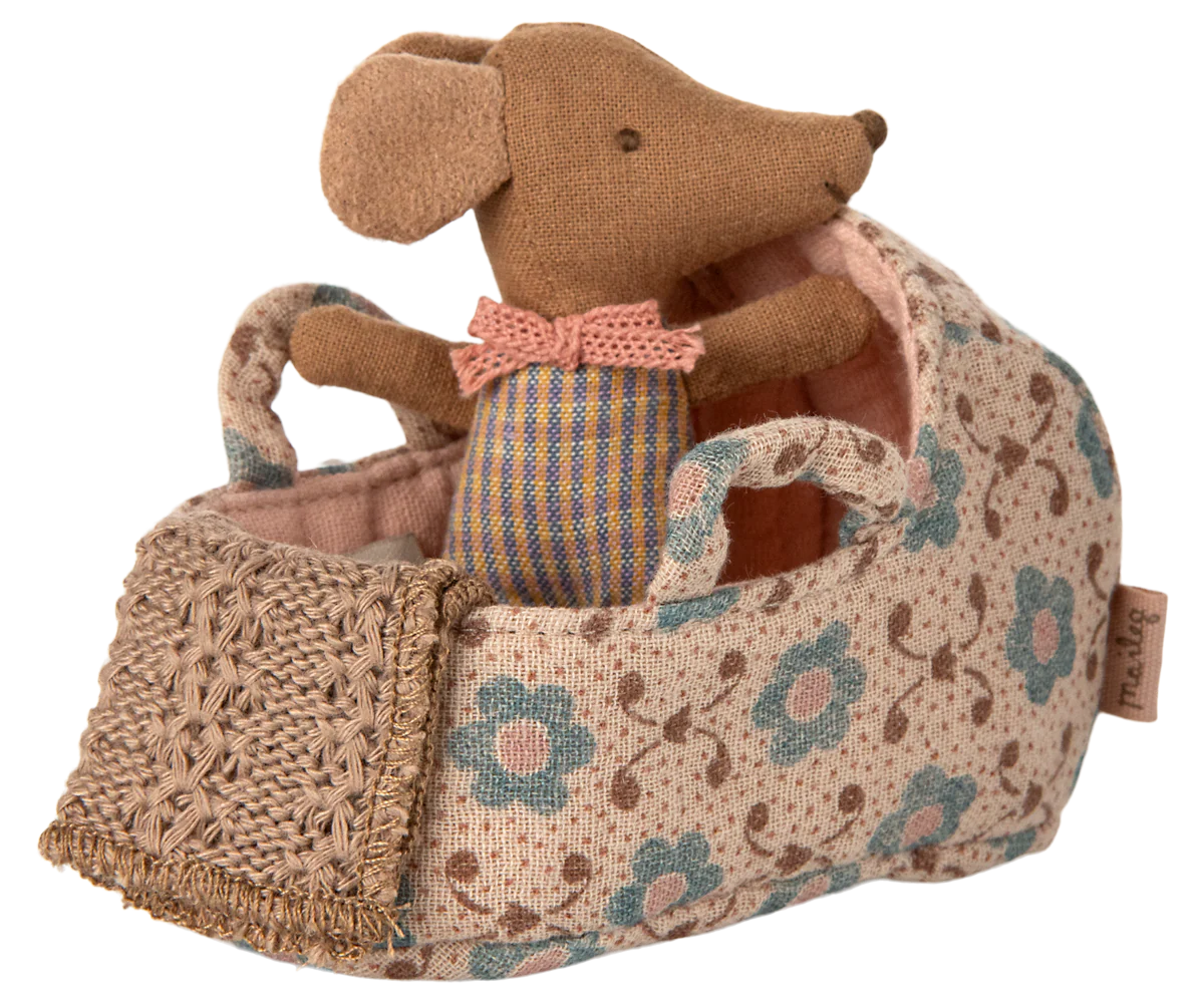 Carry cot, Baby mouse - Rose - Image 3