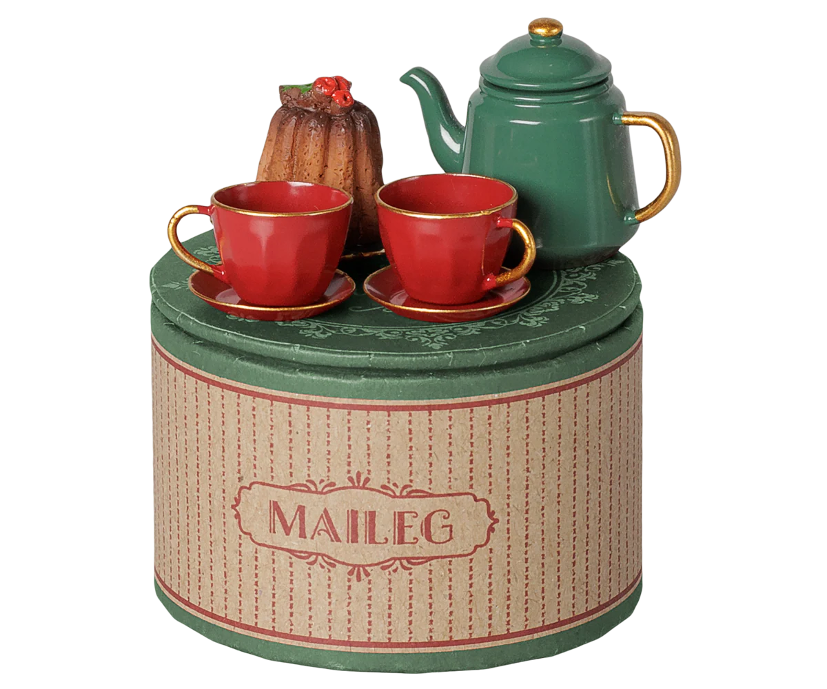 Christmas tea party, Mouse - Red/Green - Image 3