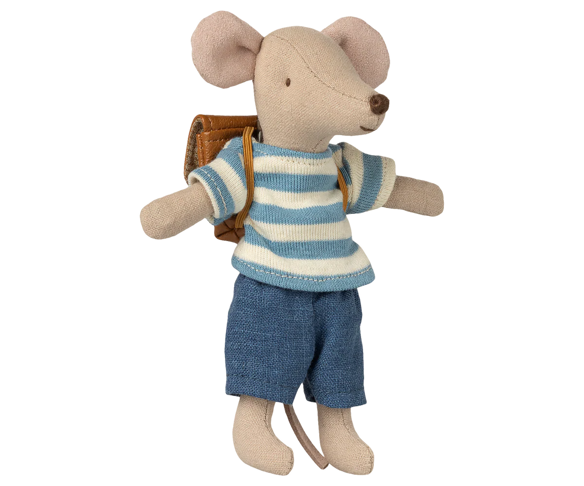 Clothes and bag, Big brother mouse - Brown - Image 3