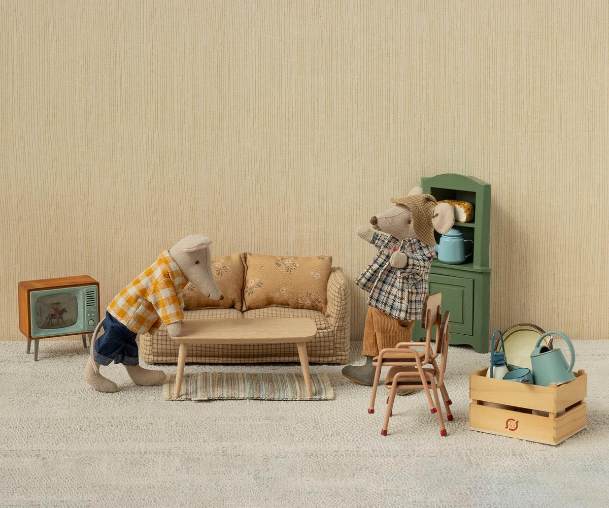 Corner Cabinet, Mouse - Dark Green - Image 5