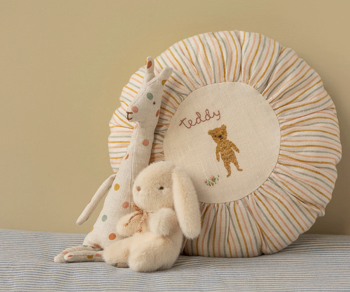 Cushion, Small - Striped Teddy - Image 4