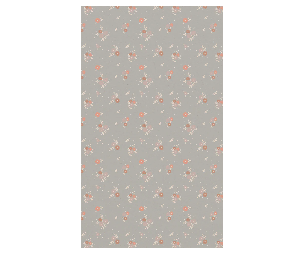 Gift wrap, 10 m - Michette - Blue/Grey