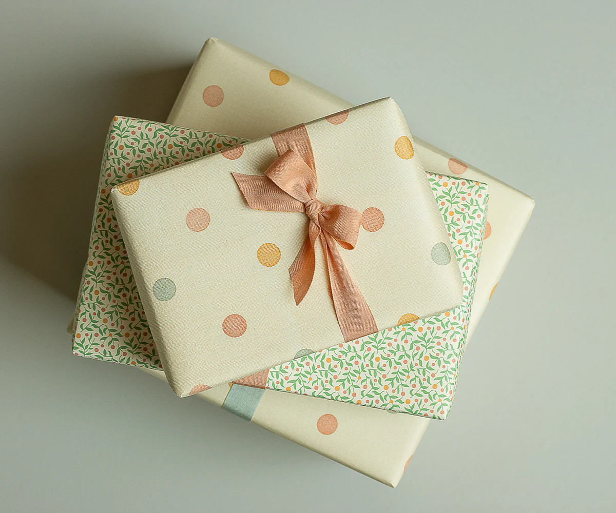Gift wrap, Multi dots - 10 m - Image 2