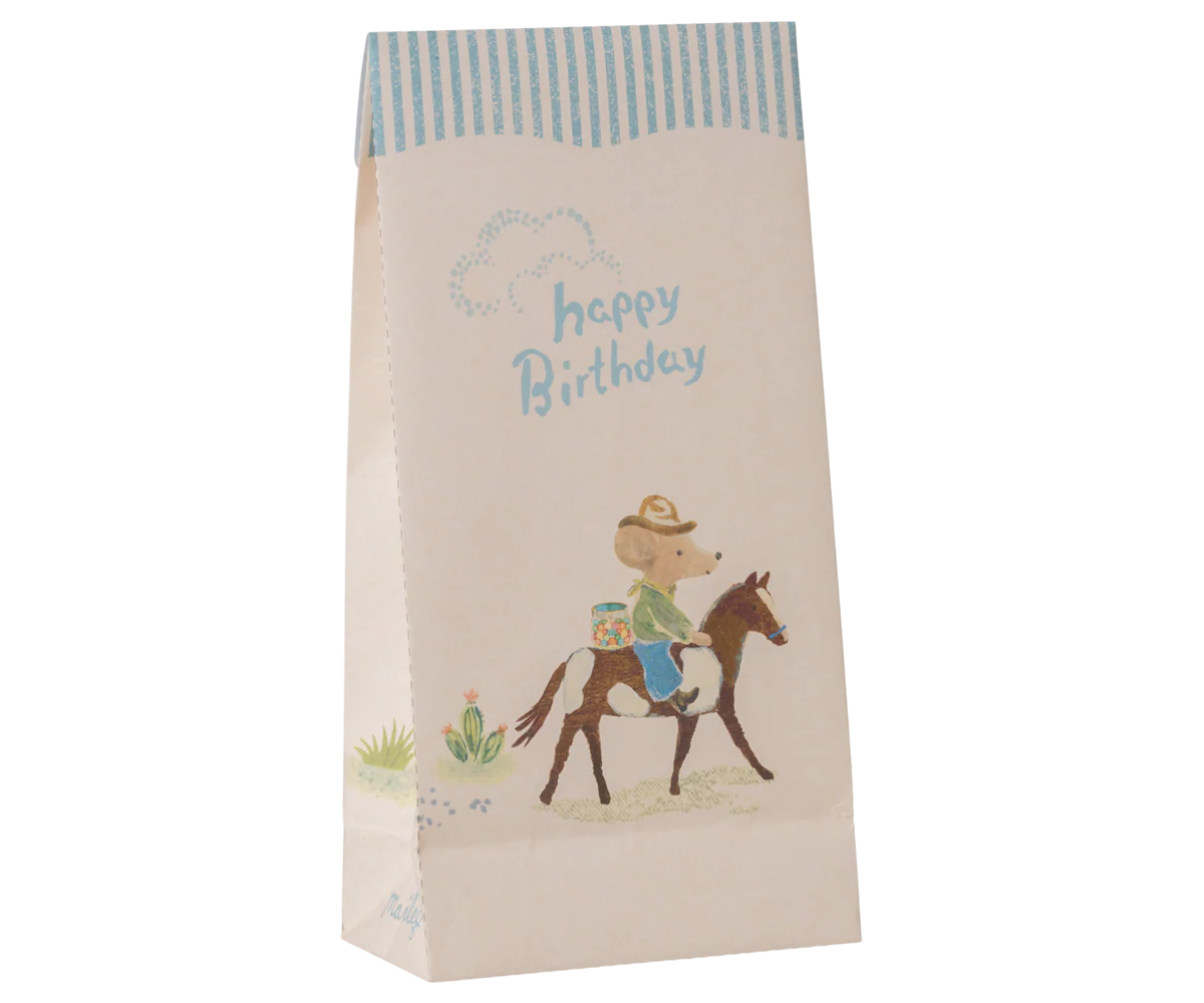 Goodie bag - Happy birthday - Cowboy (12 pcs) - Image 3