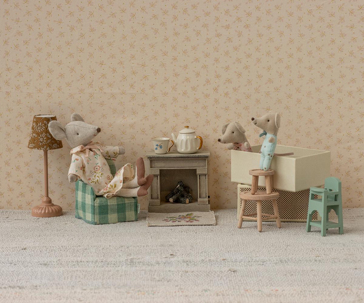 High Chair, Mouse - Mint - Image 3