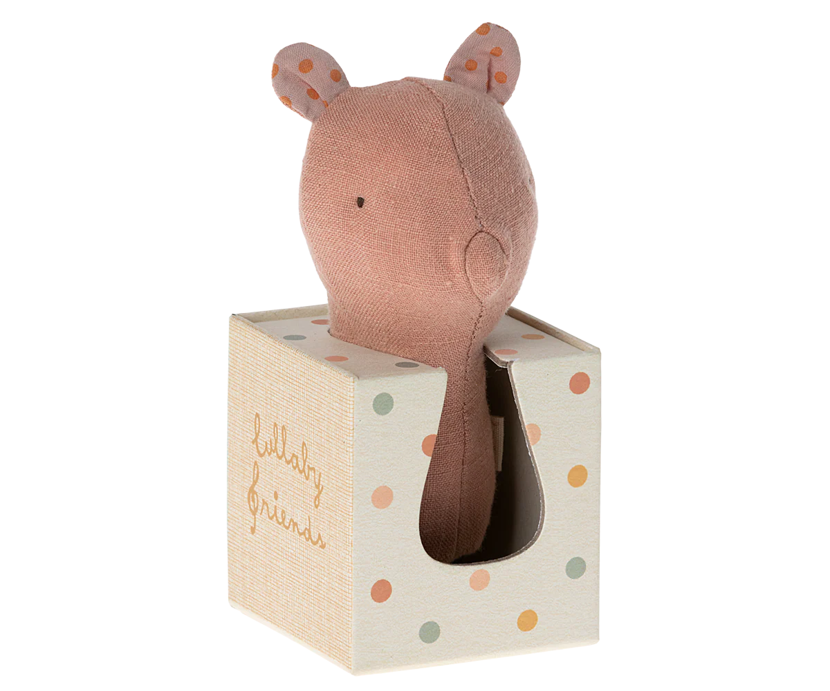 Lullaby Friend Rattles, Piggy - Image 4