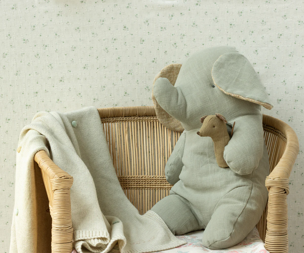 Lullaby friends, Mouse rattle - Light umber - Image 3