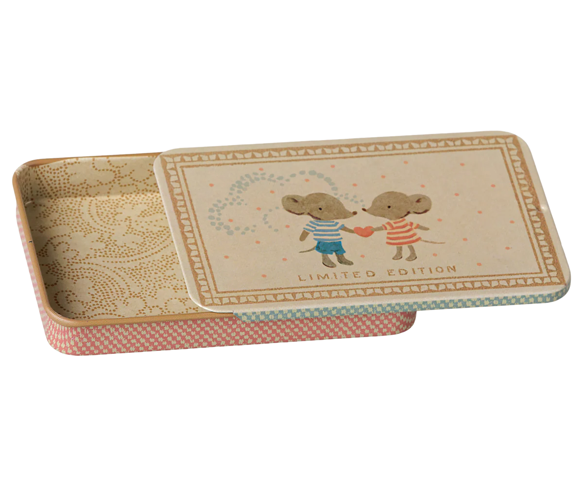 Metal box w. sliding lid - Mice - Image 2