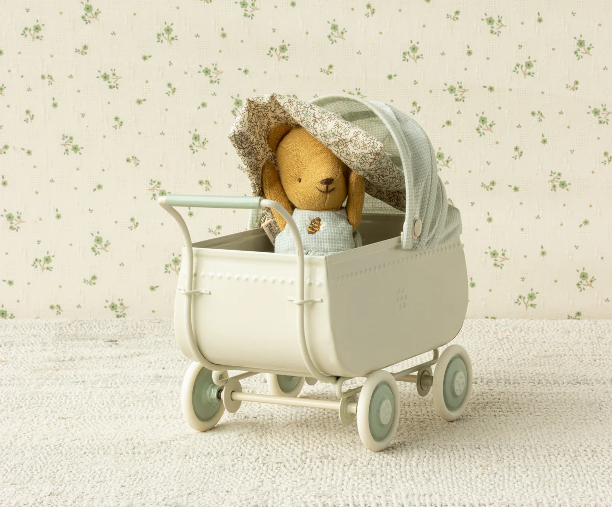 Micro Pram, Blue - Image 3