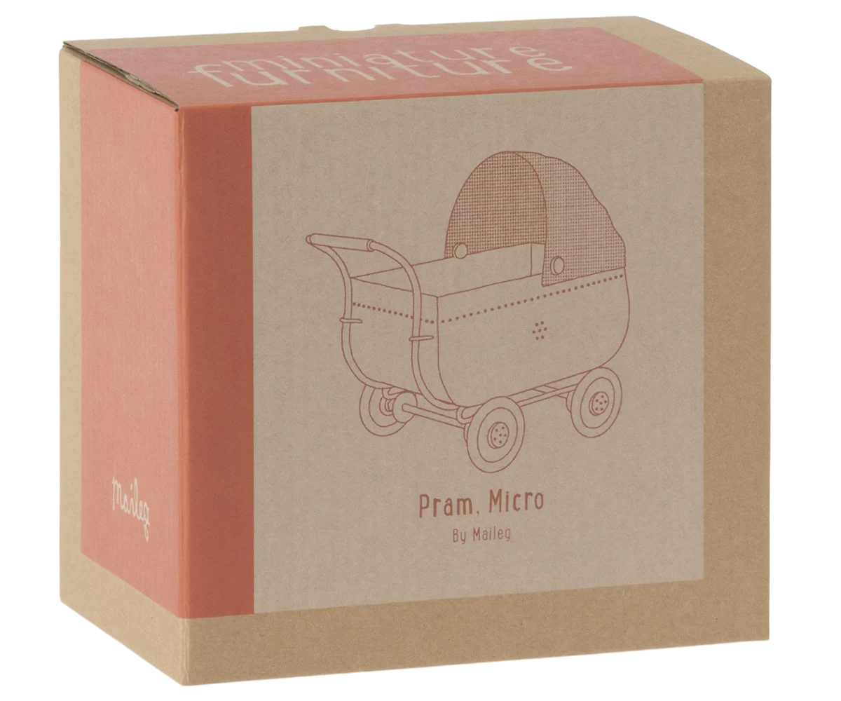 Micro Pram, Coral - Image 4