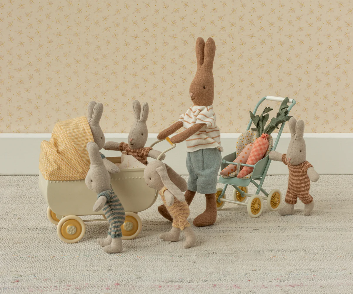 Micro Pram, Yellow - Image 3