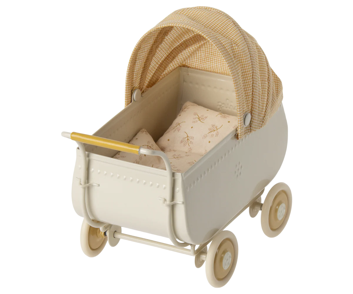 Micro Pram, Yellow - Image 4
