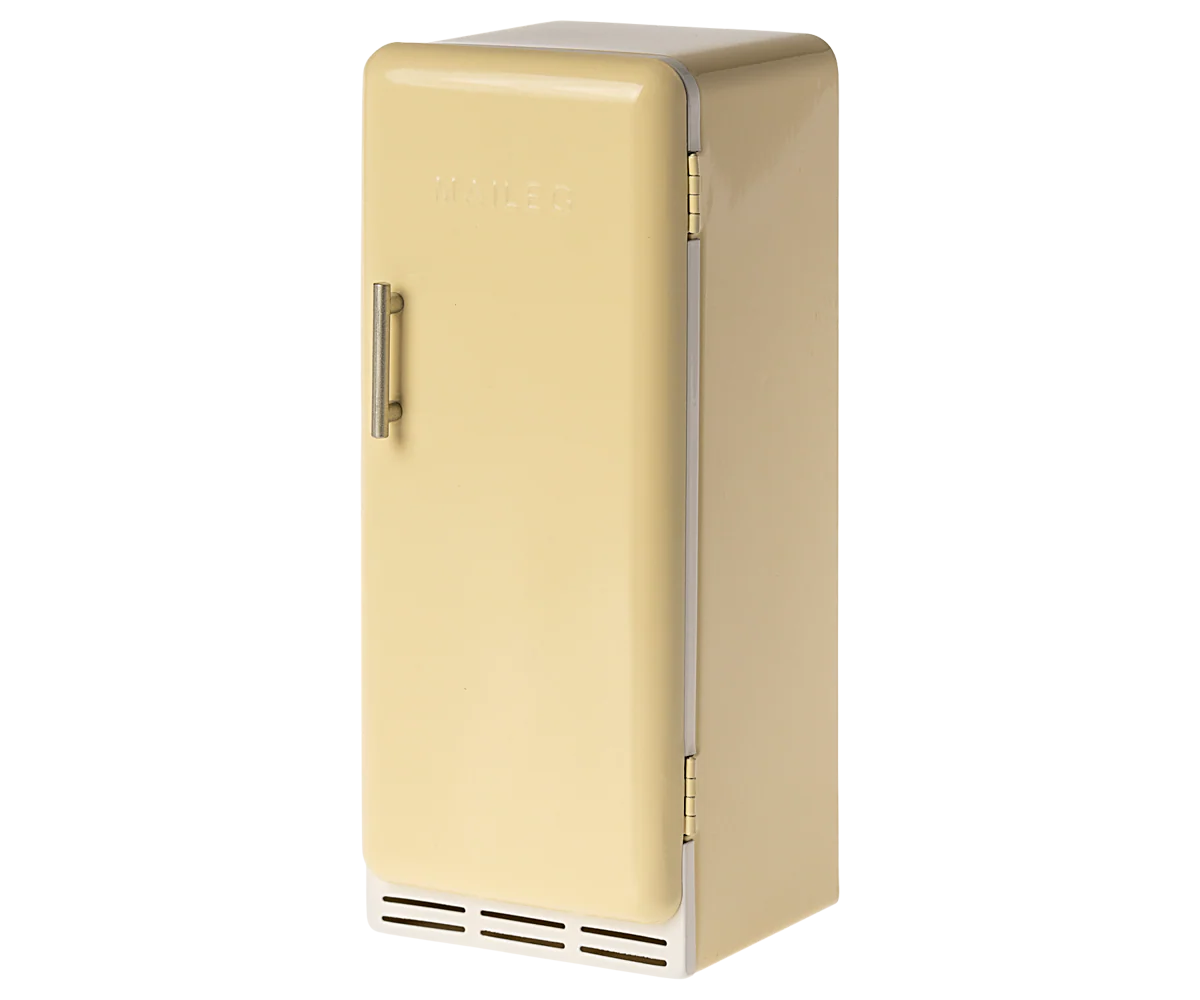 Miniature fridge - Yellow