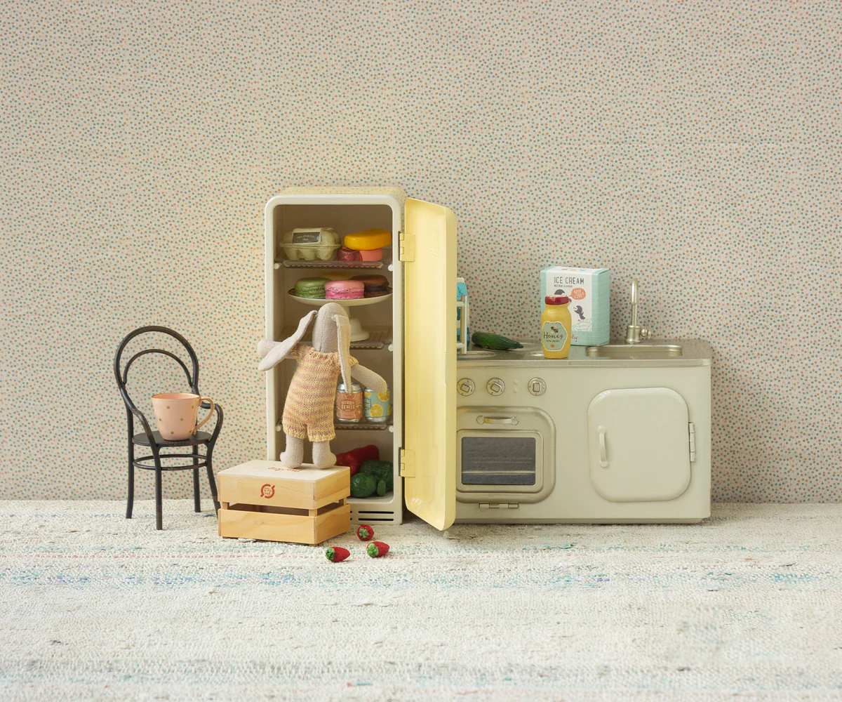 Miniature fridge - Yellow - Image 2