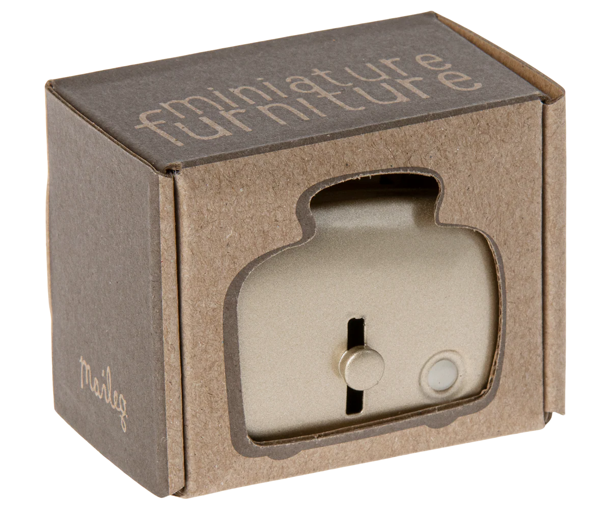 Miniature Toaster & Bread, Silver - Image 3