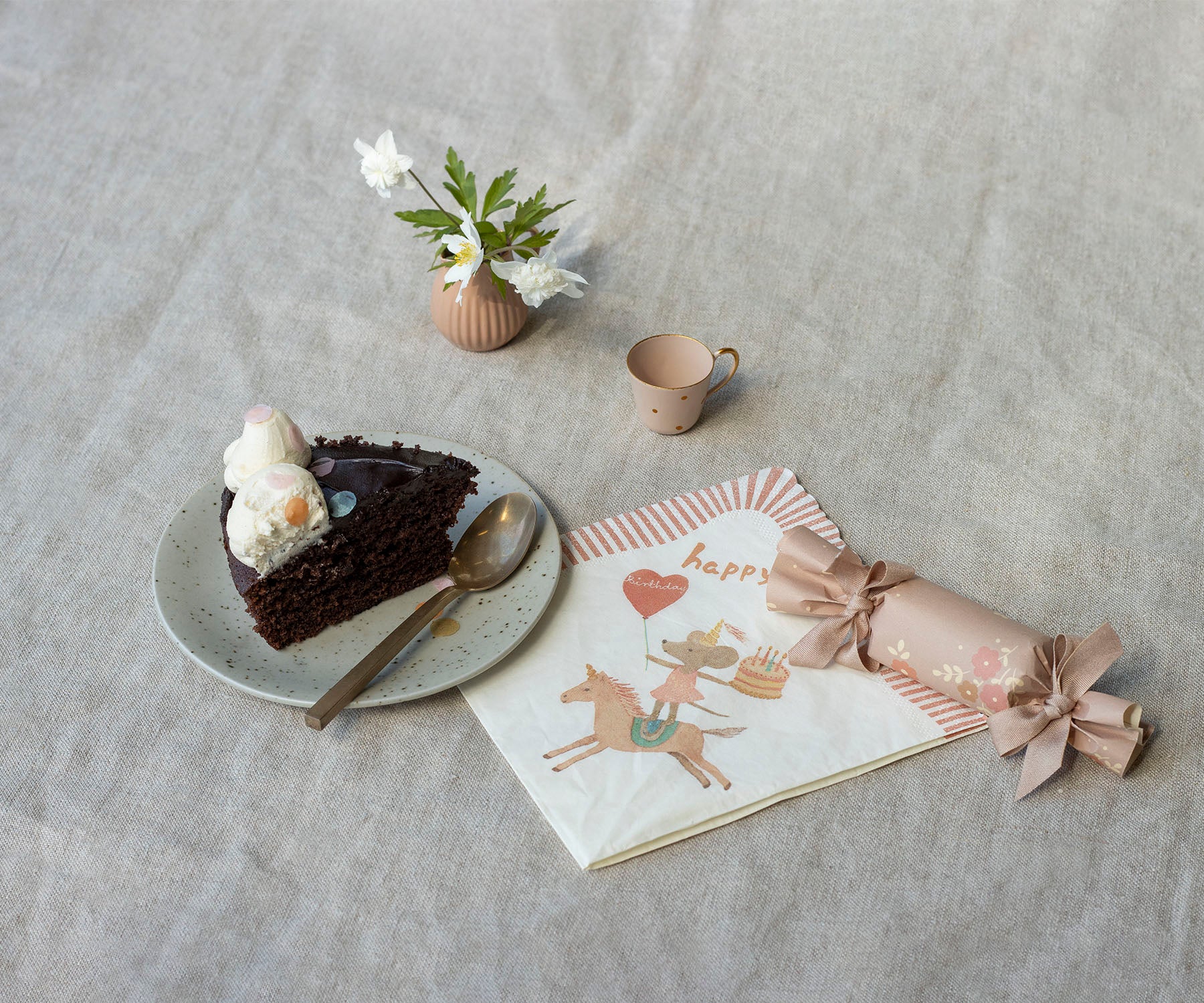 Napkin, Happy birthday - Unicorn (20 pcs) - Image 3