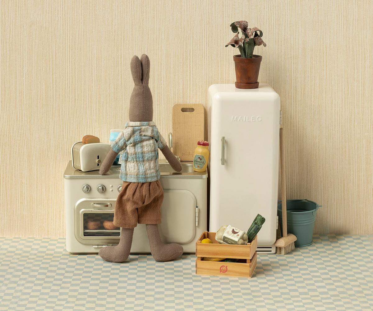 Miniature Fridge, Off-white - Image 3