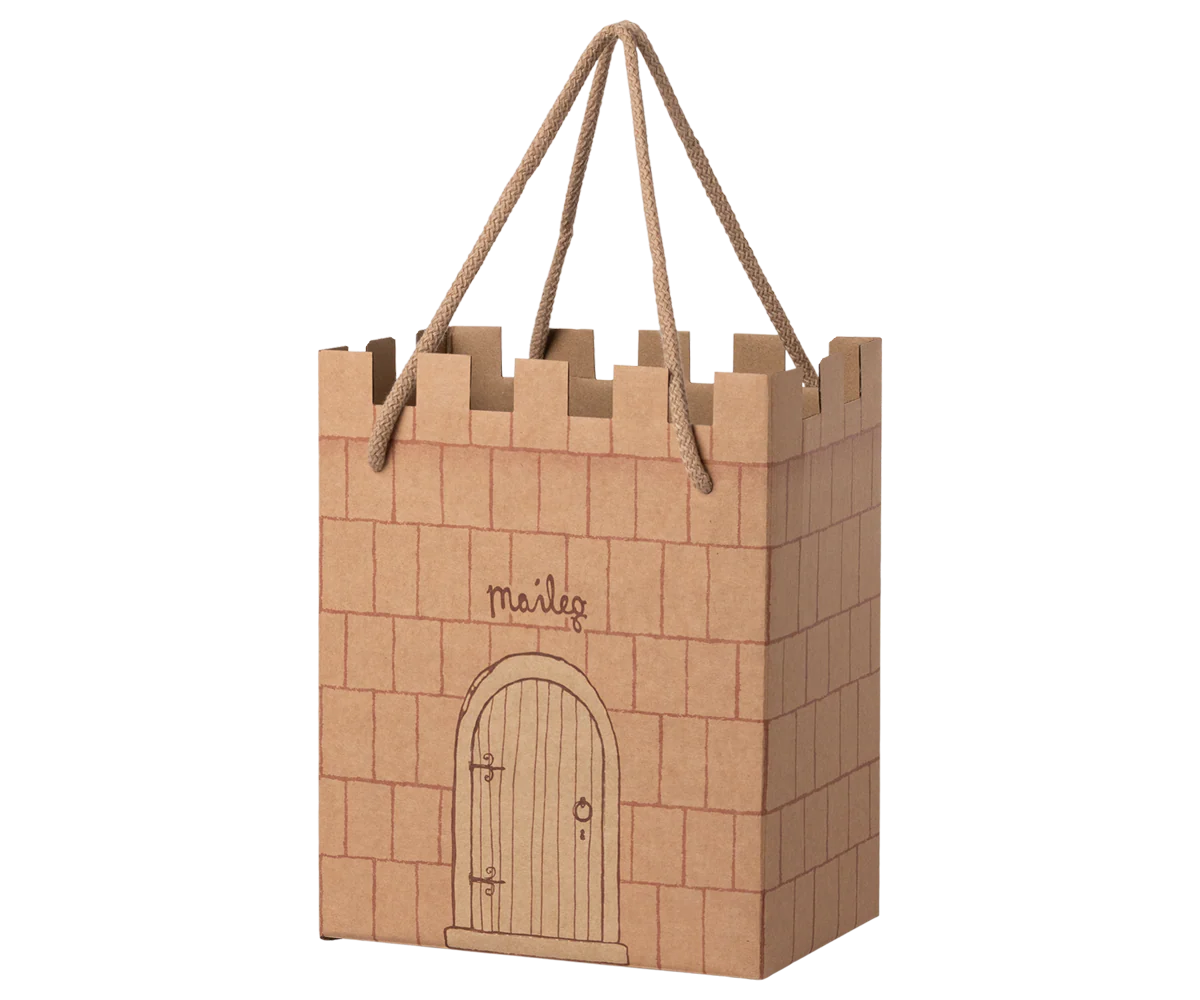Paper bag, Castle - Rose - Image 2