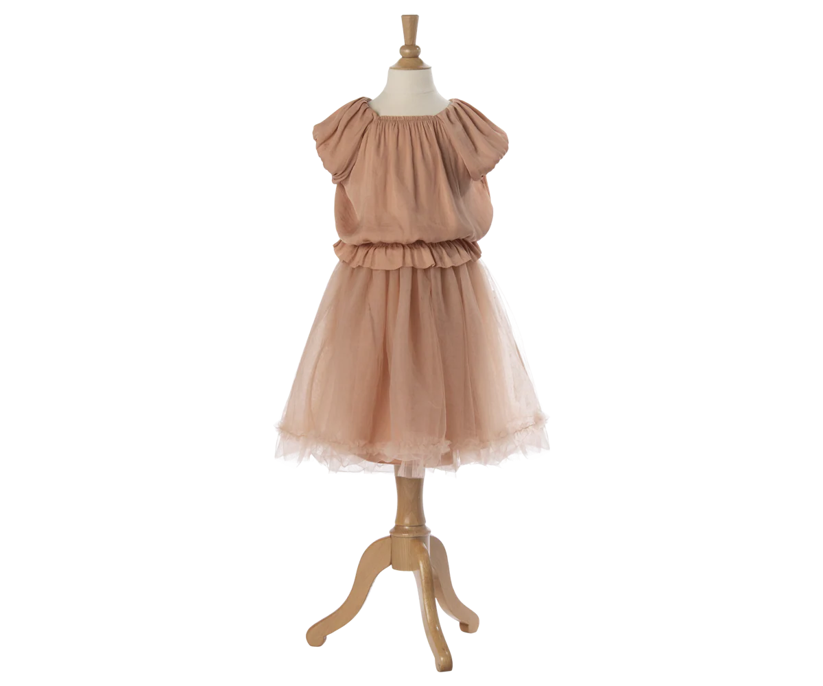 Princess Tulle Skirt - Melon - Image 3