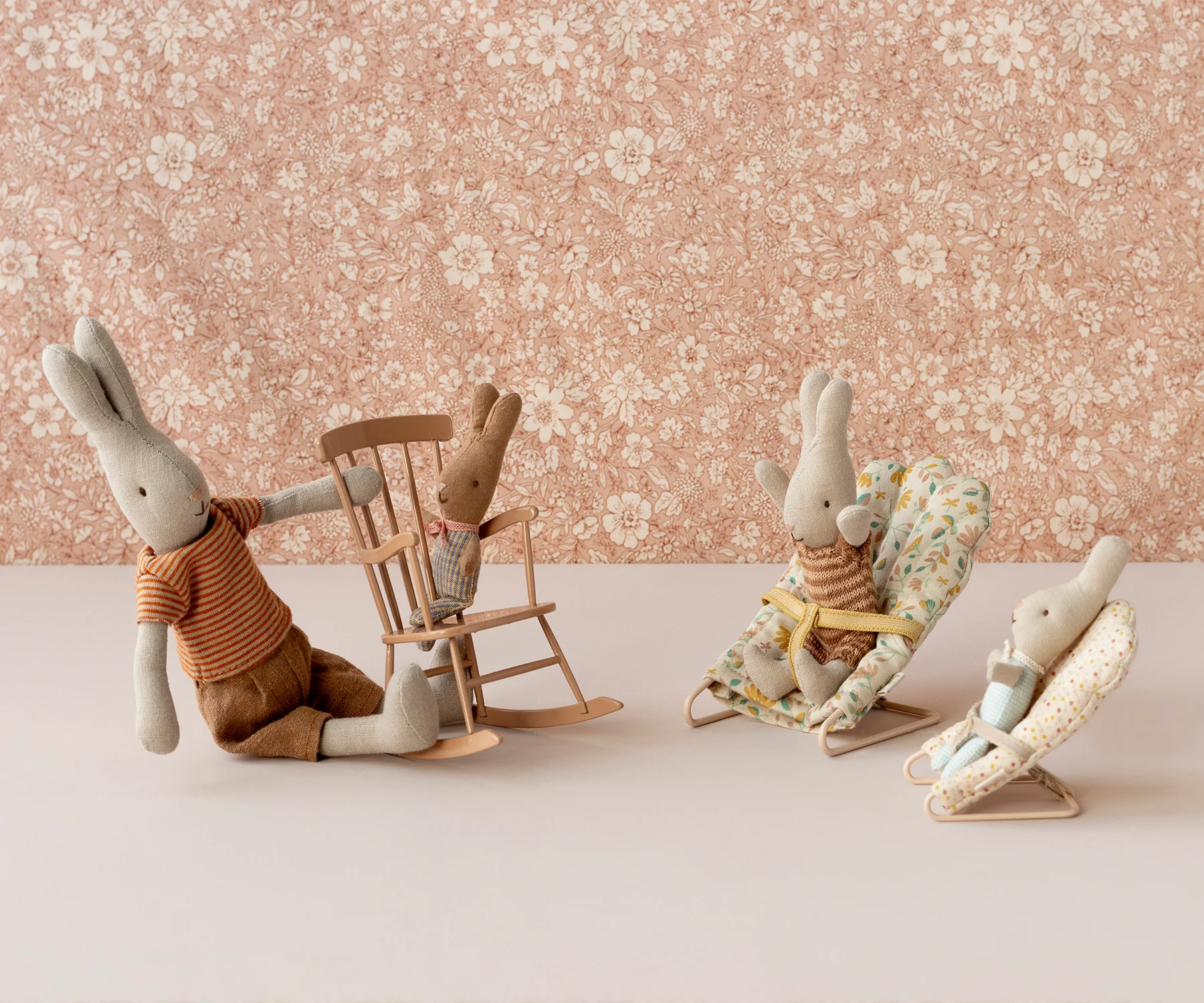 Rabbit, My - Rose/Blue Check - Image 3