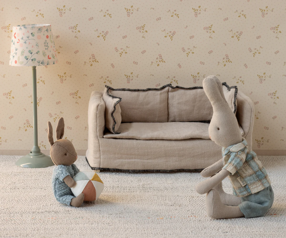 Rabbit set, Micro - Brown - Blue - Image 2