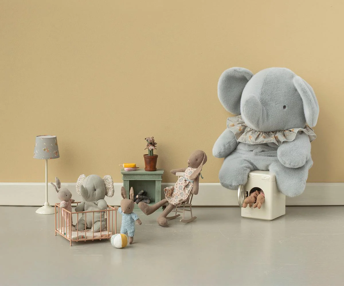 Rabbit set, Micro - Brown - Blue - Image 3