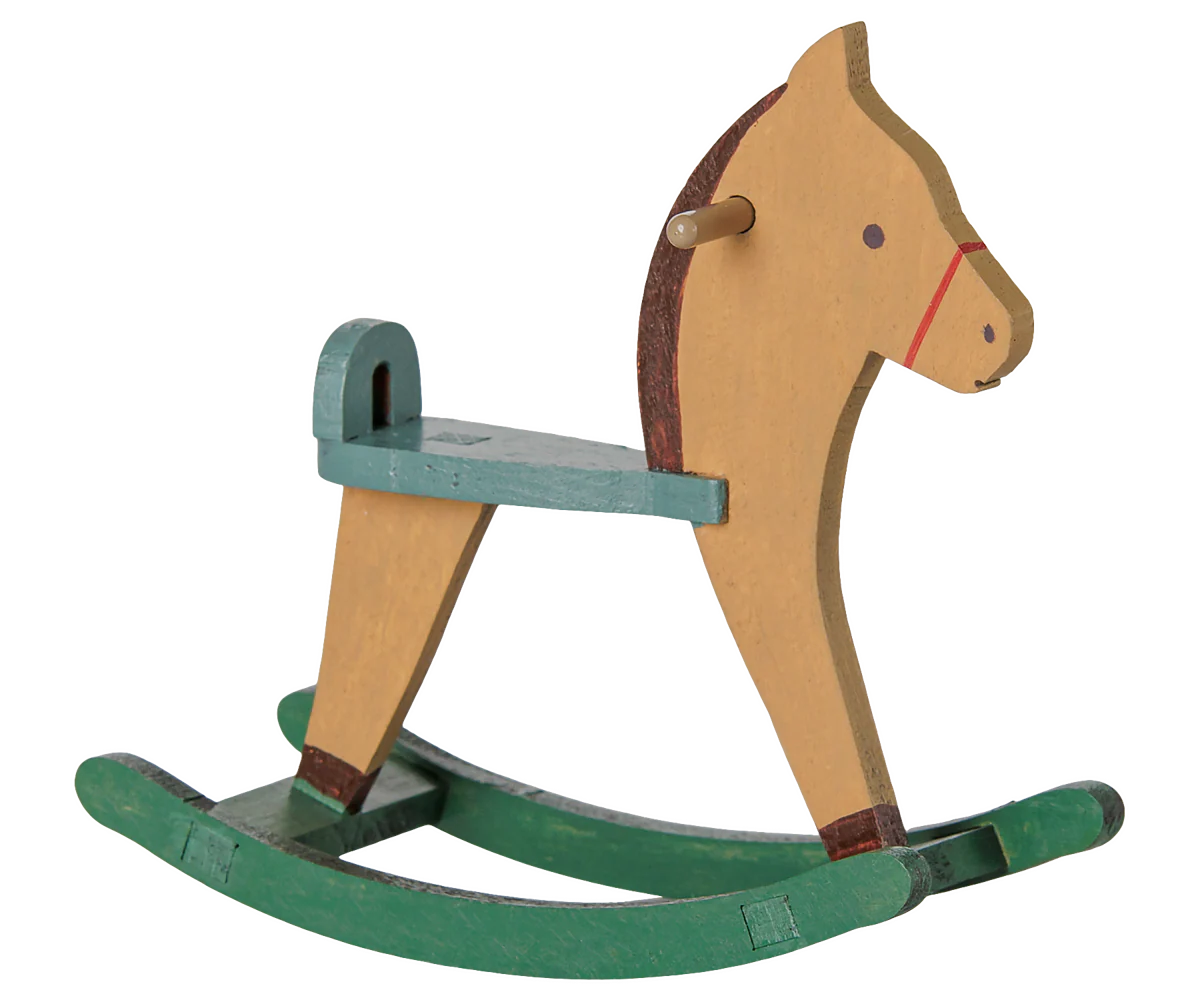 Rocking horse, Mouse - Light brown