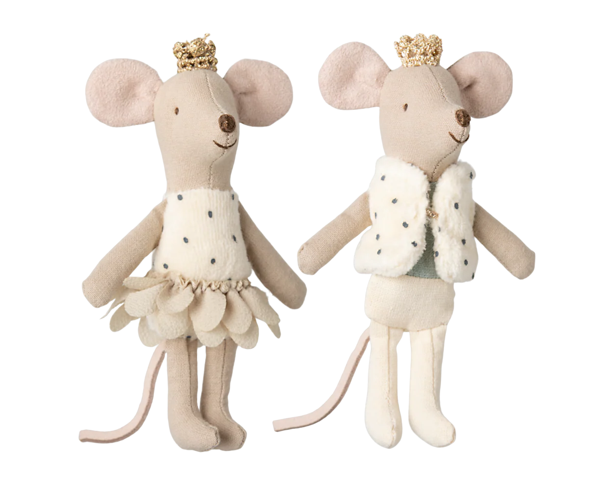 Royal twin mice, Little sister and brother in matchbox - Image 4