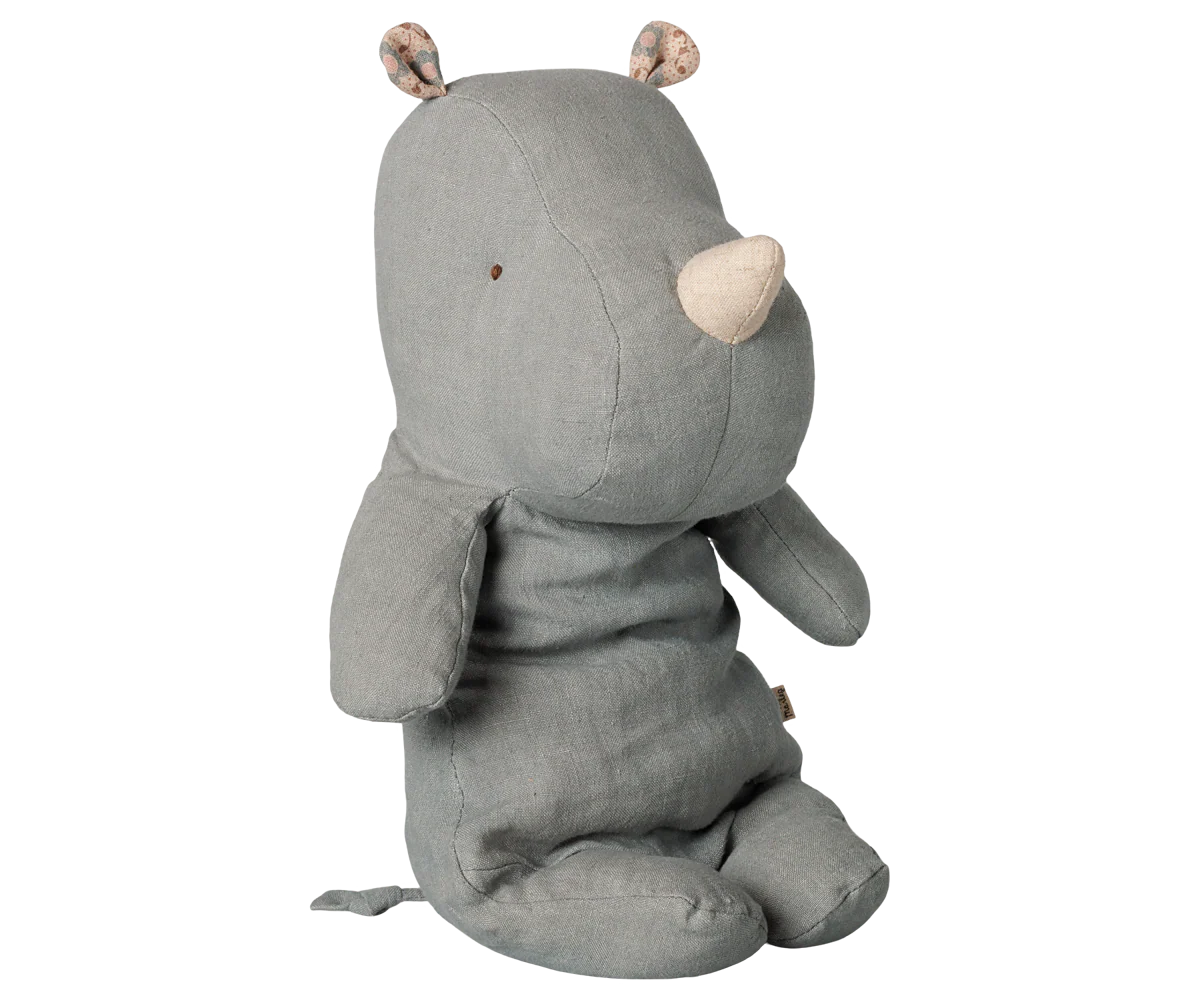 Safari friends, Rhino, Medium - Vintage blue