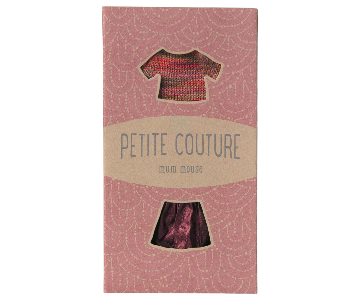 Skirt and knitted blouse, Mum mouse - Image 4