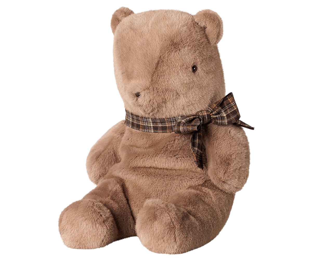 Teddy bear plush, Large - Dark mushroom - Image 2
