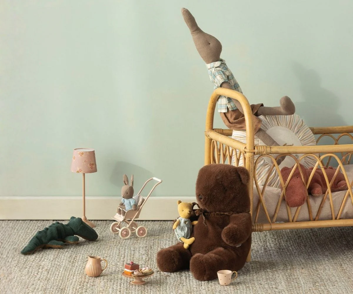 Teddy bear plush, Medium - Dark chocolate - Image 3