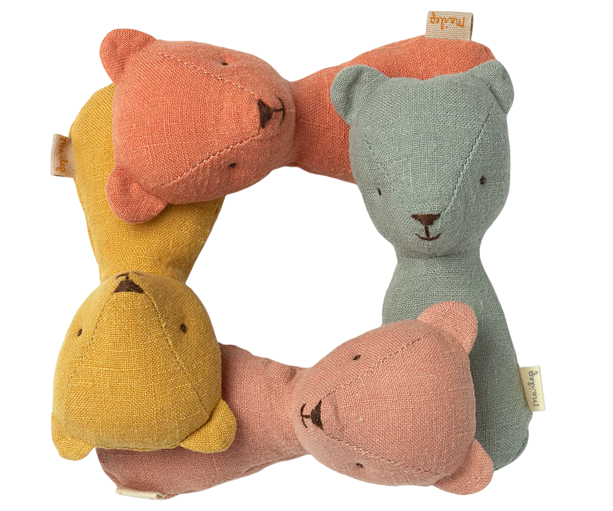 Teddy Rattle - Old Rose - Image 4