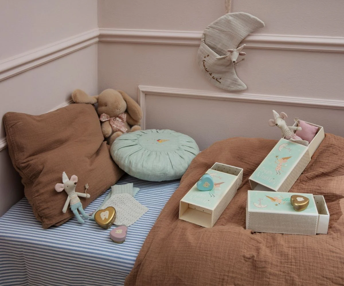 Tooth Fairy Mouse, Little Brother in Match Box - Image 4