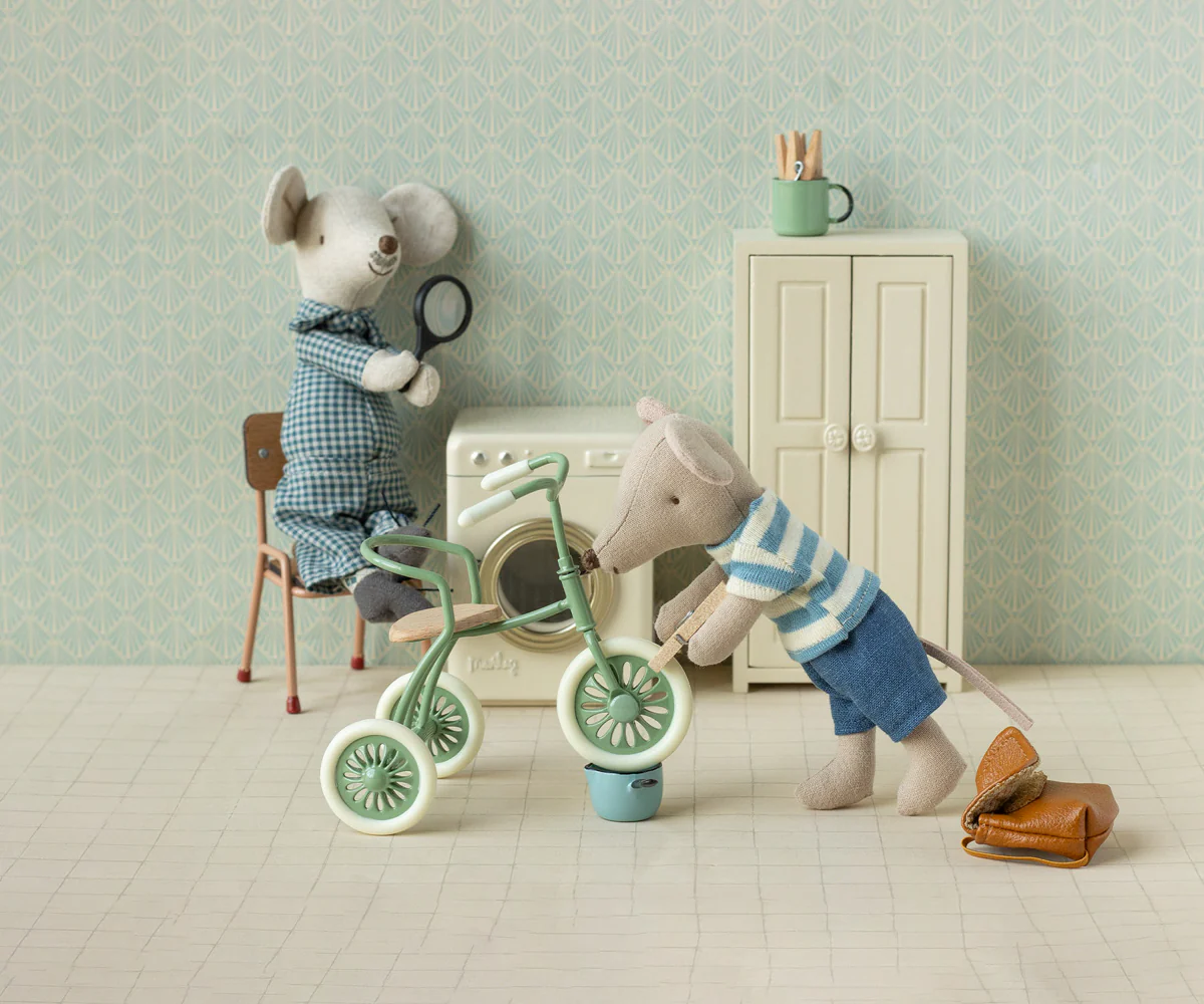 Tricycle mouse, Big brother - Brown - Image 2