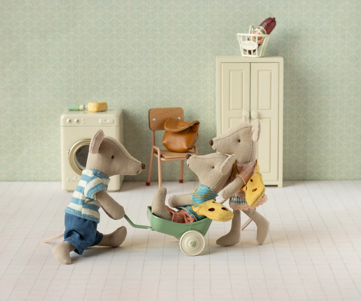 Tricycle mouse, Big brother - Brown - Image 3