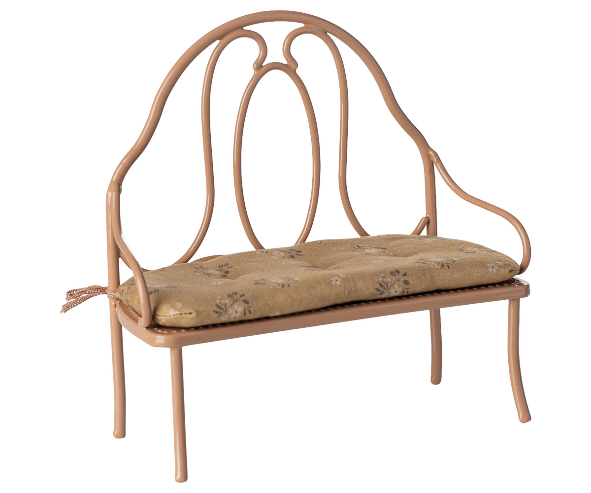 Vintage bench, Mini - Dark powder - Image 3