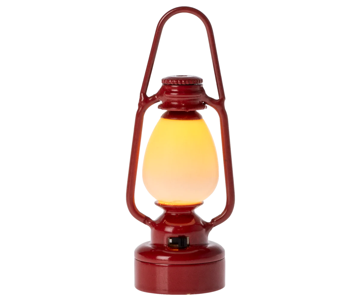 Vintage lantern, Mouse - Red - Image 4