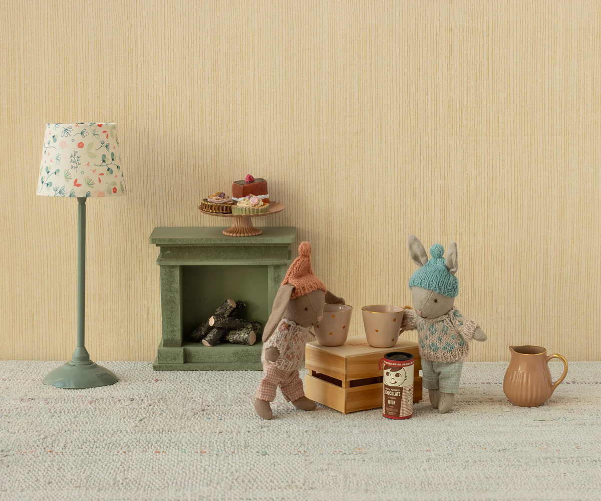 Winter bunny, Micro - Brown - Rose - Image 3